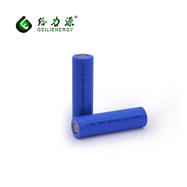 GLE 18650 rechargeable battery